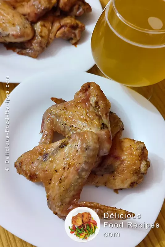 Baked chicken wings recipe